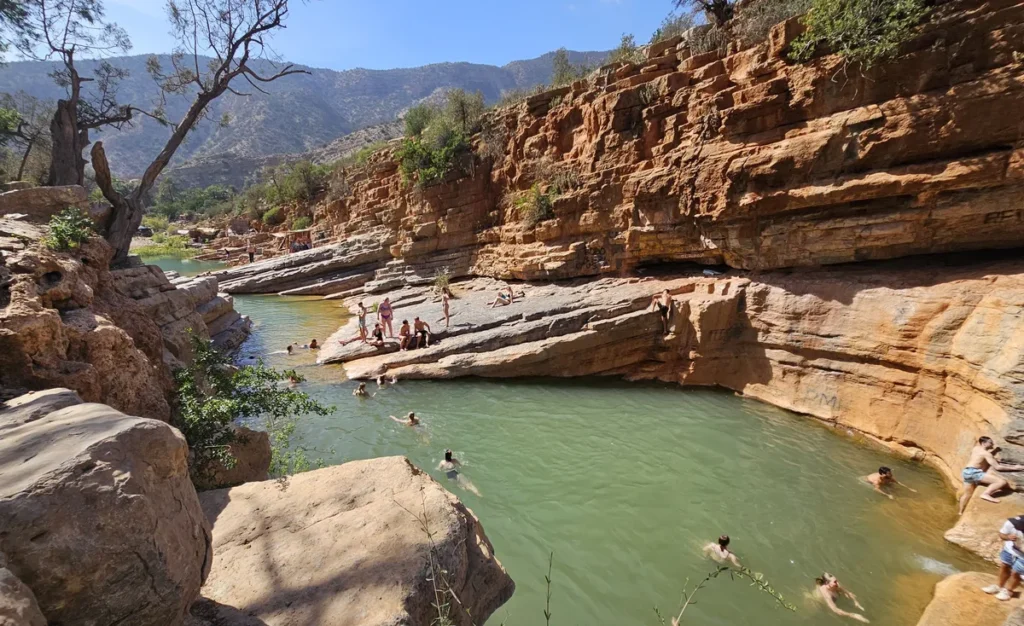 Le piscine naturali di Paradise Valley, una delle cose migliori da fare a Taghazout
